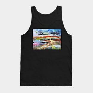 Abstract Landscape Beach 229 Tank Top